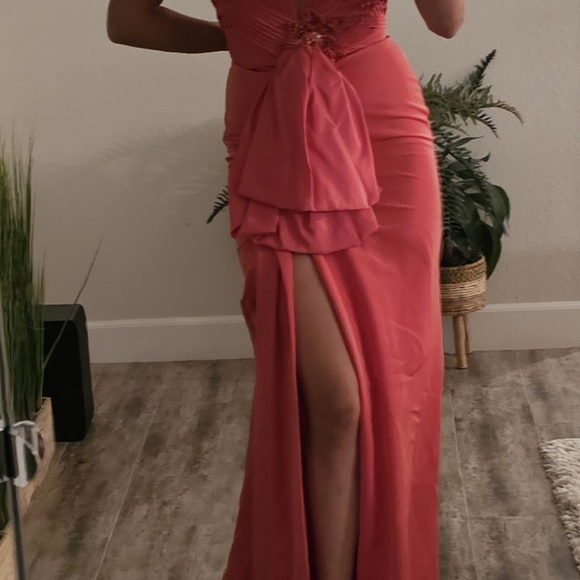 coral zuhair murad gown size 2-4 - Picture 4 of 10